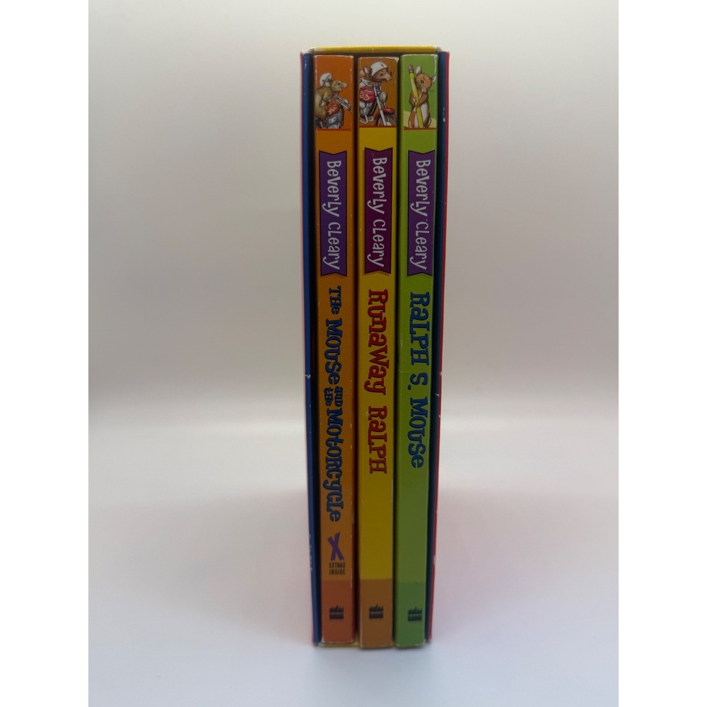 Beverly Cleary Ralph Mouse Collection 3 Book Box‎ Set Paperbacks Complete - Picture 2 of 11